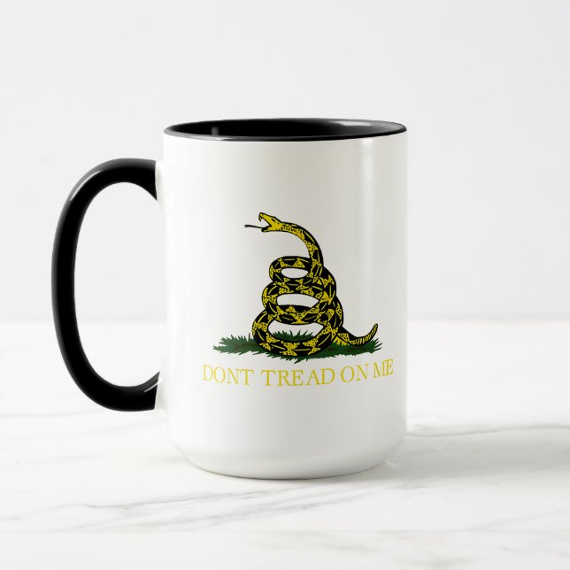 Mug Ne me touchez pas Drapeau Gadsden 2e A (Gauche)