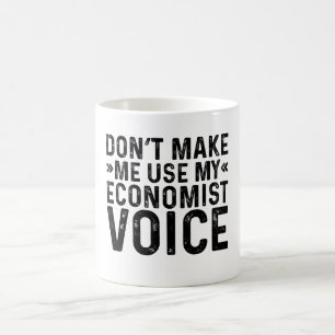Mug Ne m'oblige pas à utiliser la voix de mon économis