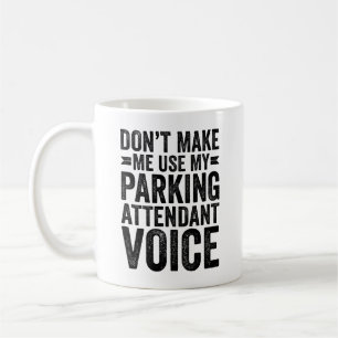 Mug Ne m'oblige pas à utiliser ma voix d'agent de stat