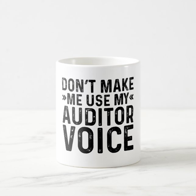 Mug Ne m'oblige pas à utiliser ma voix d'auditeur (Centre)