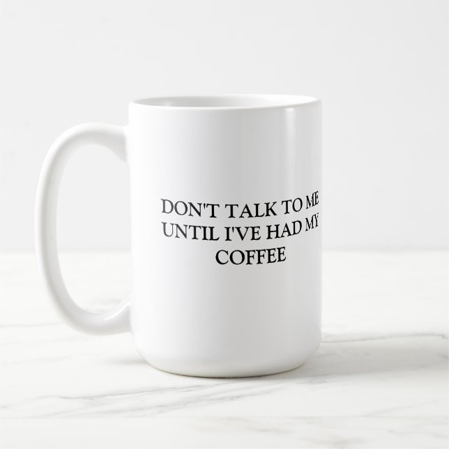 MUG NE PARLEZ PAS (Gauche)