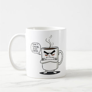 Mug Ne parlez pas - Juste du café