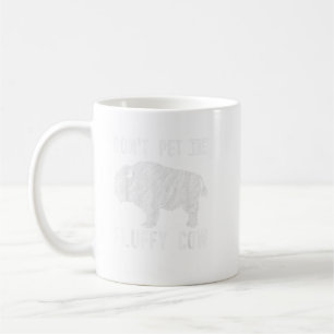 Mug Ne Pas Atteindre L'Animaux De La Vache Fluffée Bis