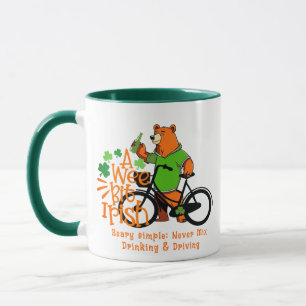 Mug Ne pas boire et conduire St. Patrick's Day Irish B