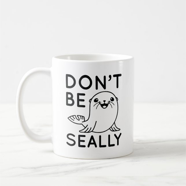 Mug Ne pas être marin (Gauche)