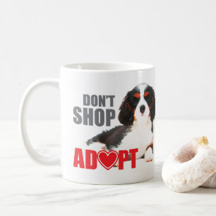 Mug Ne pas magasiner - adopter