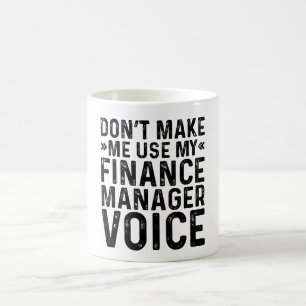 Mug Ne pas m'obliger à utiliser ma voix du gestionnair