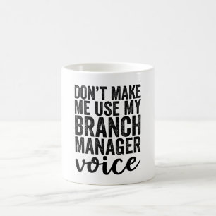 Mug Ne pas m'obliger à utiliser ma voix du Gestionnair