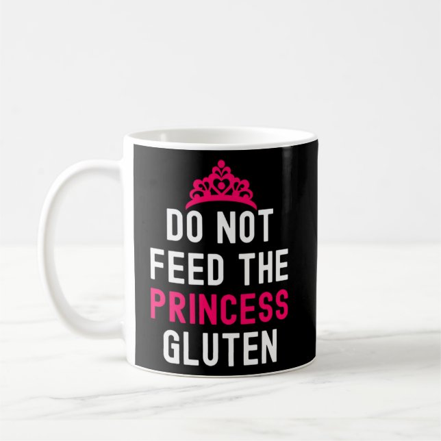 Mug Ne Pas Nourrir Cette Princesse Gluten Allergie Cel (Gauche)