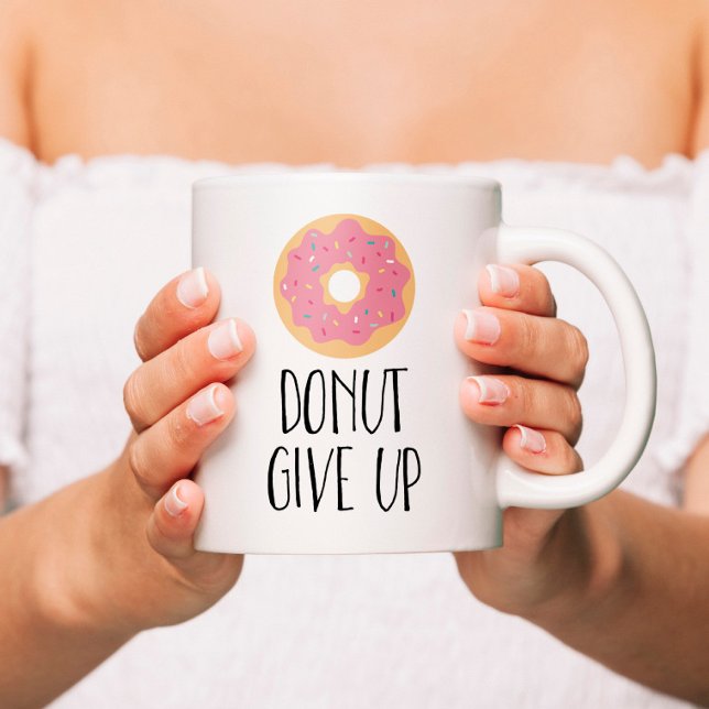 Mug Ne pas renoncer (Créateur téléchargé)