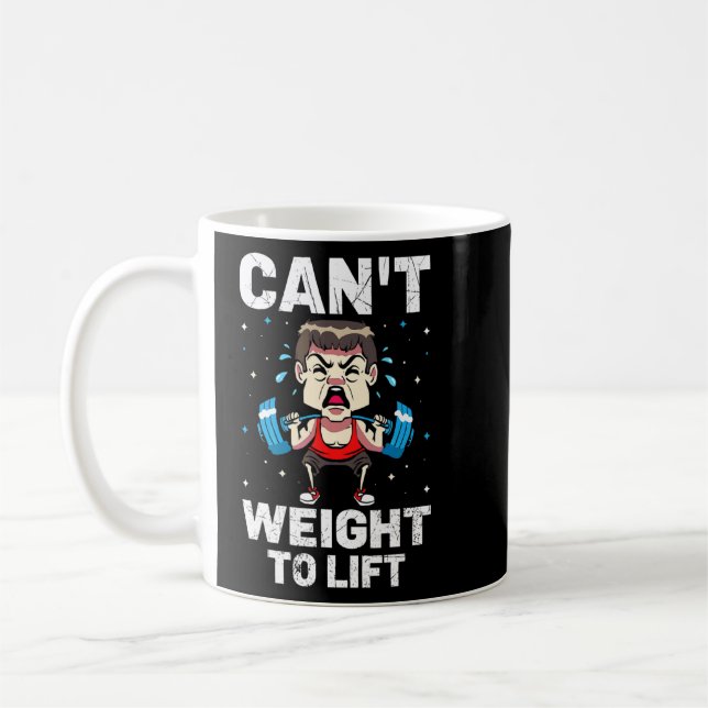 Mug Ne peut pas peser pour lever Weightlifting Bodybui (Gauche)