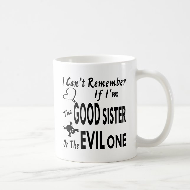 Mug Ne peut pas se rappeler si je suis la bonne soeur (Droite)