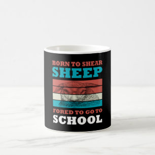 Mug Né Pour Épouser Les Moutons Obligés D'Aller À La C