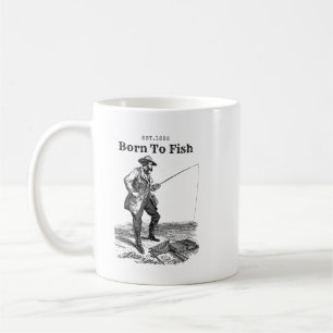 Mug Né pour pêcher