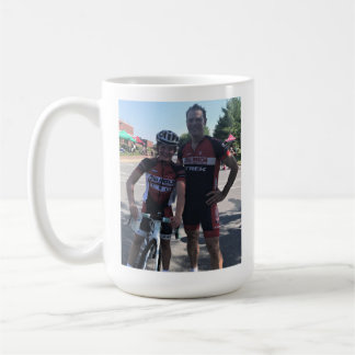 Mug Ne ralentissez jamais le bleu et le recyclage