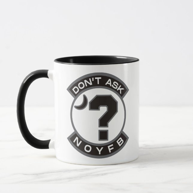 Mug "Ne rien demander - NOYFB" (Gauche)