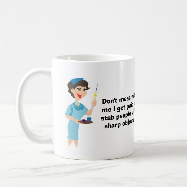 Mug Ne salissez pas avec moi (Gauche)