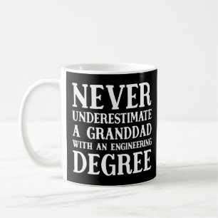 Mug Ne Sous-Estimez Jamais Un Grand-Père Ingénieur Not