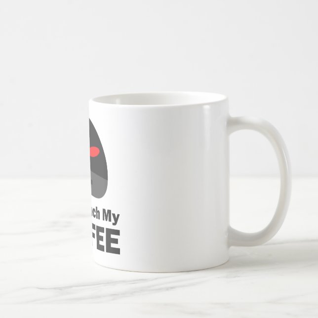Mug Ne touchez pas mon café (Droite)