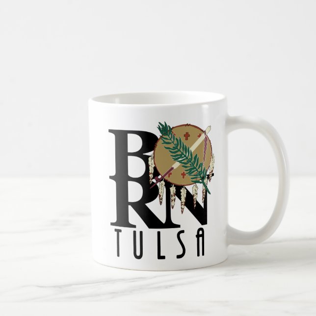 Mug NÉ Tulsa Oklahoma 11oz (Droite)