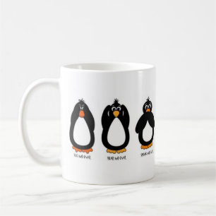 Mug Ne voir l'aucun mal, n'entendez aucun mal, ne