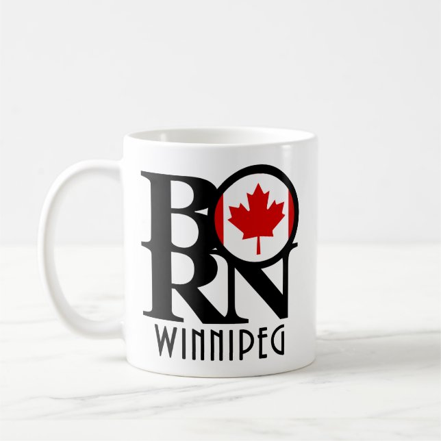 Mug NÉ Winnipeg 11oz (Gauche)
