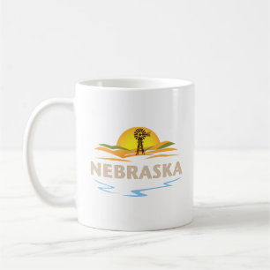 Mug Nebraska États-Unis d'Amérique