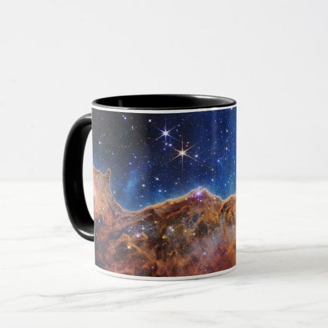 Mug Nebula Carina Bleue/Orange | JWST (Devant gauche)