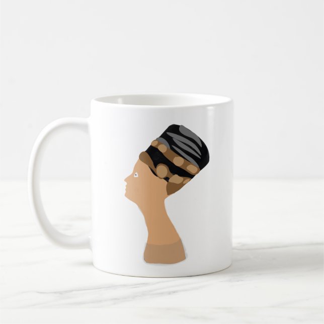Mug Nefertiti, reine d'Égypte (Gauche)