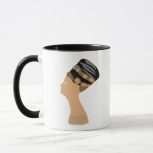 Mug Nefertiti, reine d'Égypte