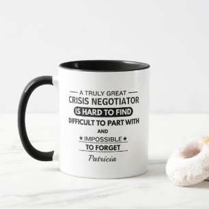 Mug Négociateur de crise personnalisé
