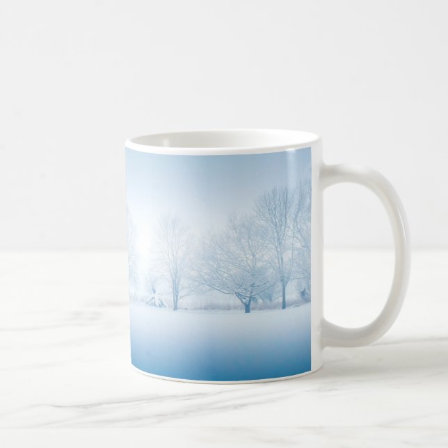 Mug Neige sur le Rec, Godmanchester, Angleterre (Droite)