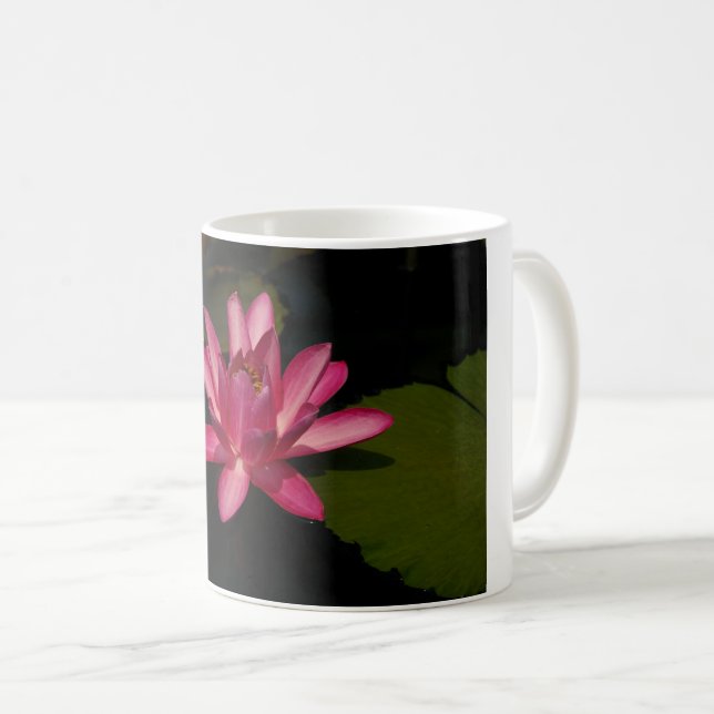 Mug Nénuphar rose (Devant droit)