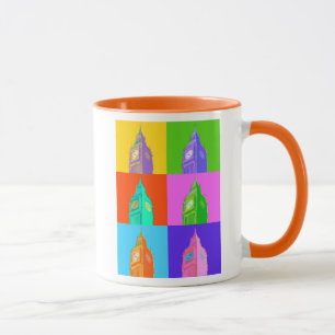 Mug Néon Big Ben d'art de bruit