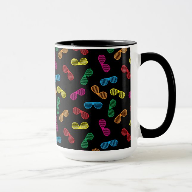 Mug Neon Classic Lunettes de soleil Motif (Droite)