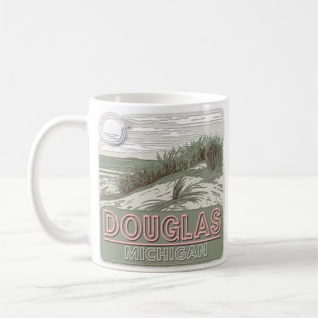Mug Neon Douglas Michigan (Gauche)