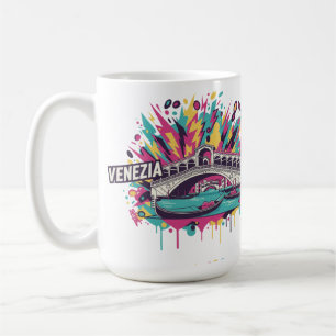 Mug Neon Electric Venezia Art Pop