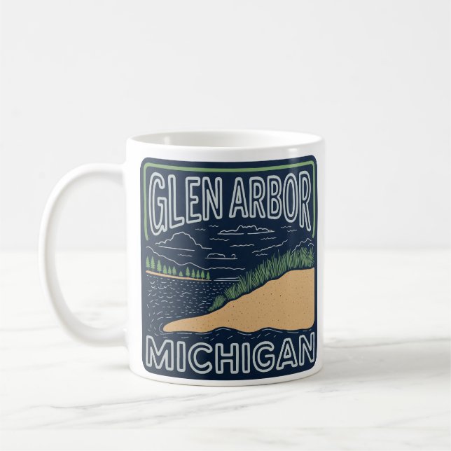 Mug Neon Glen Arbor Michigan (Gauche)