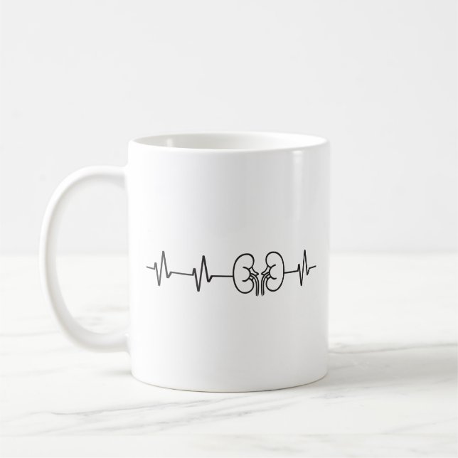 Mug Néphrologie de la dialyse au coeur du rein Donateu (Gauche)