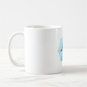 Mug nerd des oiseaux mignon oiseau bleu