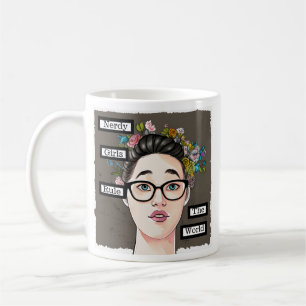 Mug Nerdy Girls dirigent le monde