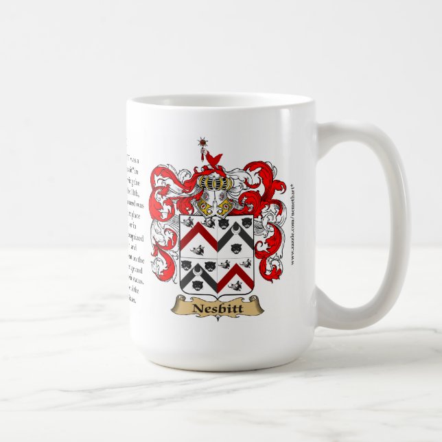Mug Nesbitt, l'origine, la signification et la crête (Droite)