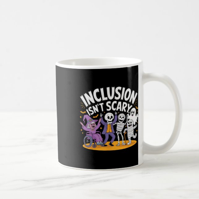 Mug N'est pas effrayant professeur Skeleton Ghost mign (Droite)
