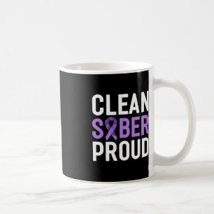 Mug Nettoyer Sober Fière de la dépendance finale Sensi