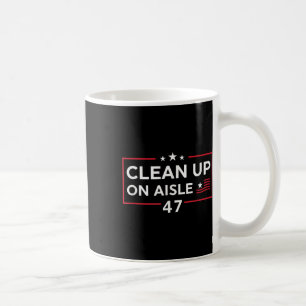 Mug Nettoyer sur l'île 47 Impeach 47 Anti Trump 86 47