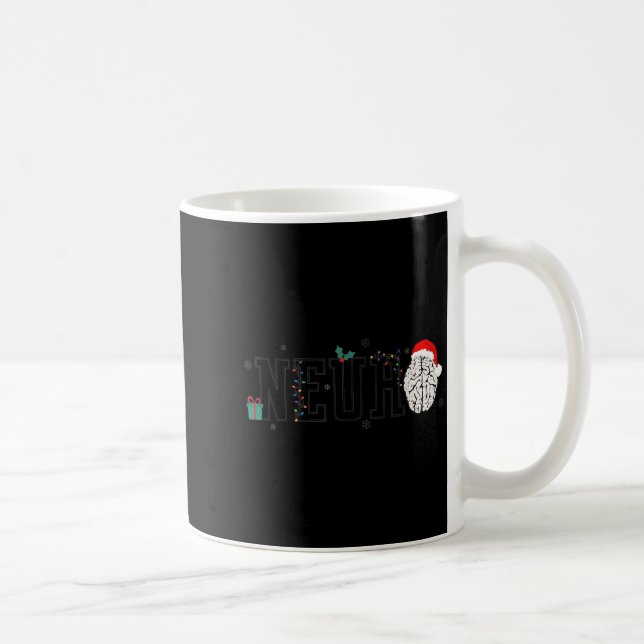 Mug Neuro Christmas Neurology Holiday Neuroscience Nur (Droite)