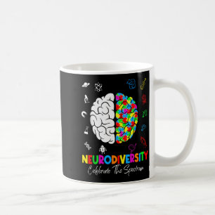 Mug Neurodiversité Cerveau Sensibilisation Autisme TSA