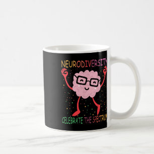Mug Neurodiversité Sensibilisation sur l'autisme Cerve
