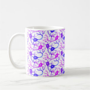 Mug Neurones Connectés Violet Néon