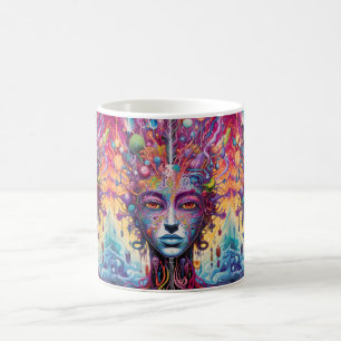 Mug Neuroscience Art psychédélique